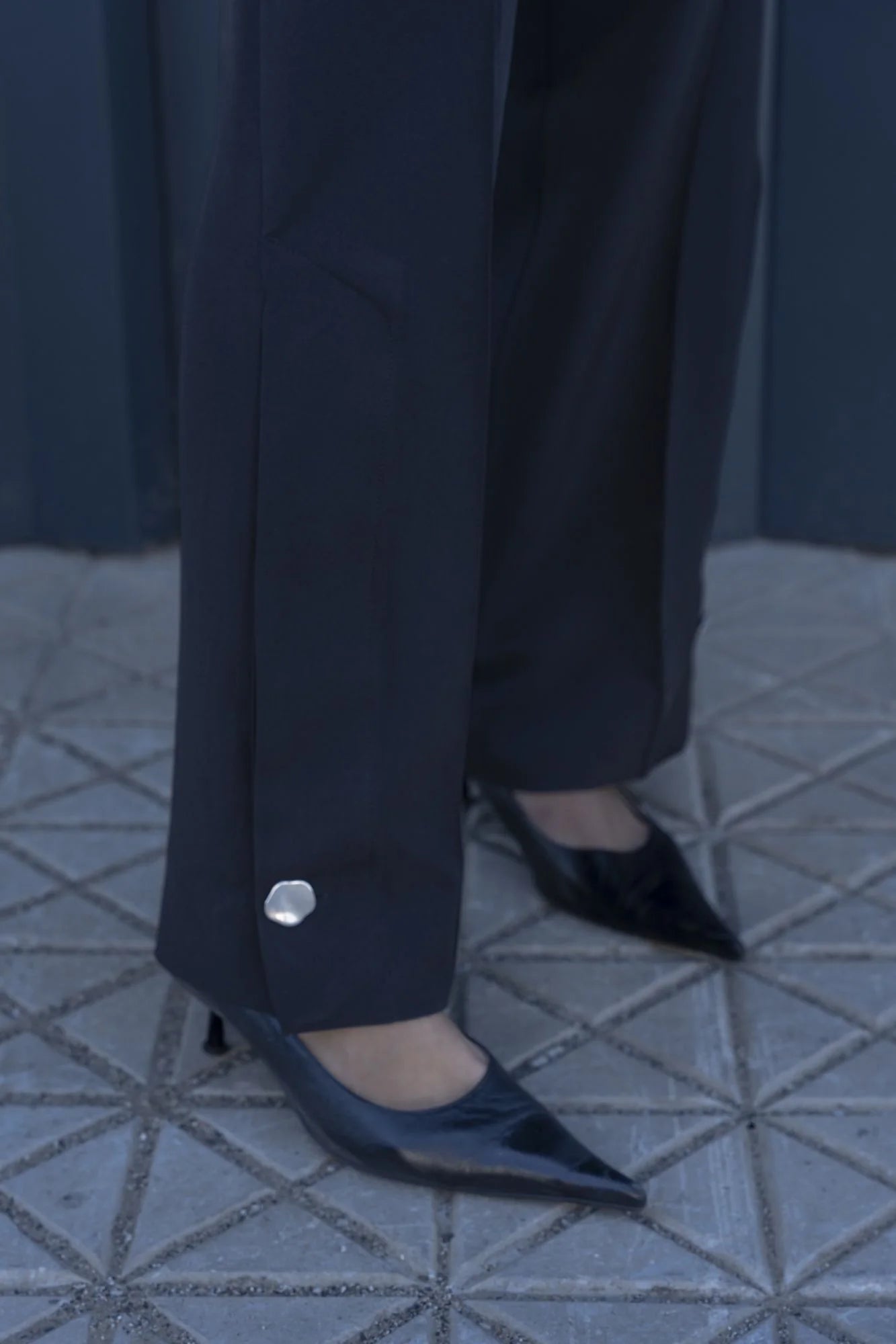 Pantalon à détail