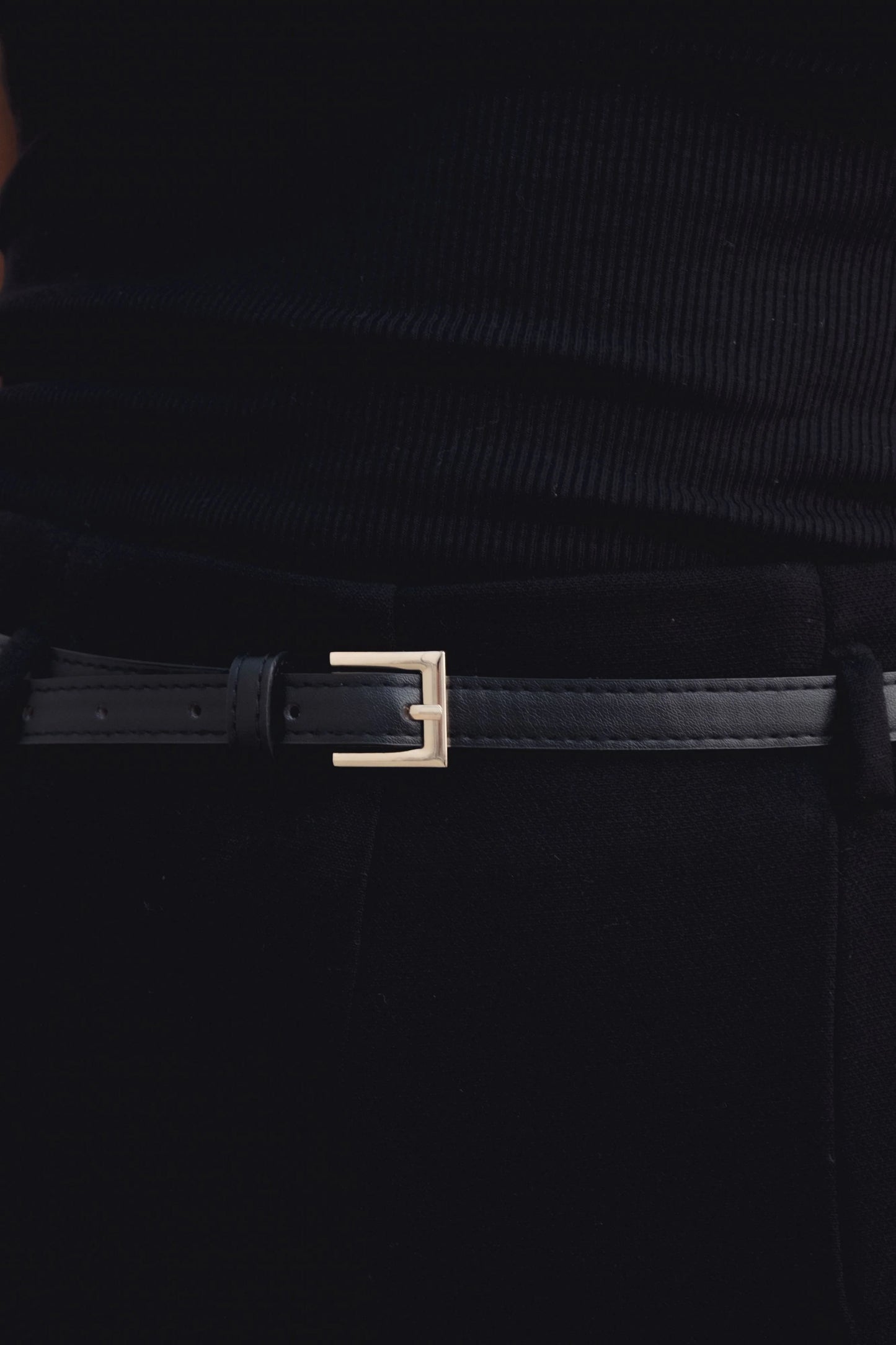 Pantalon avec ceinture