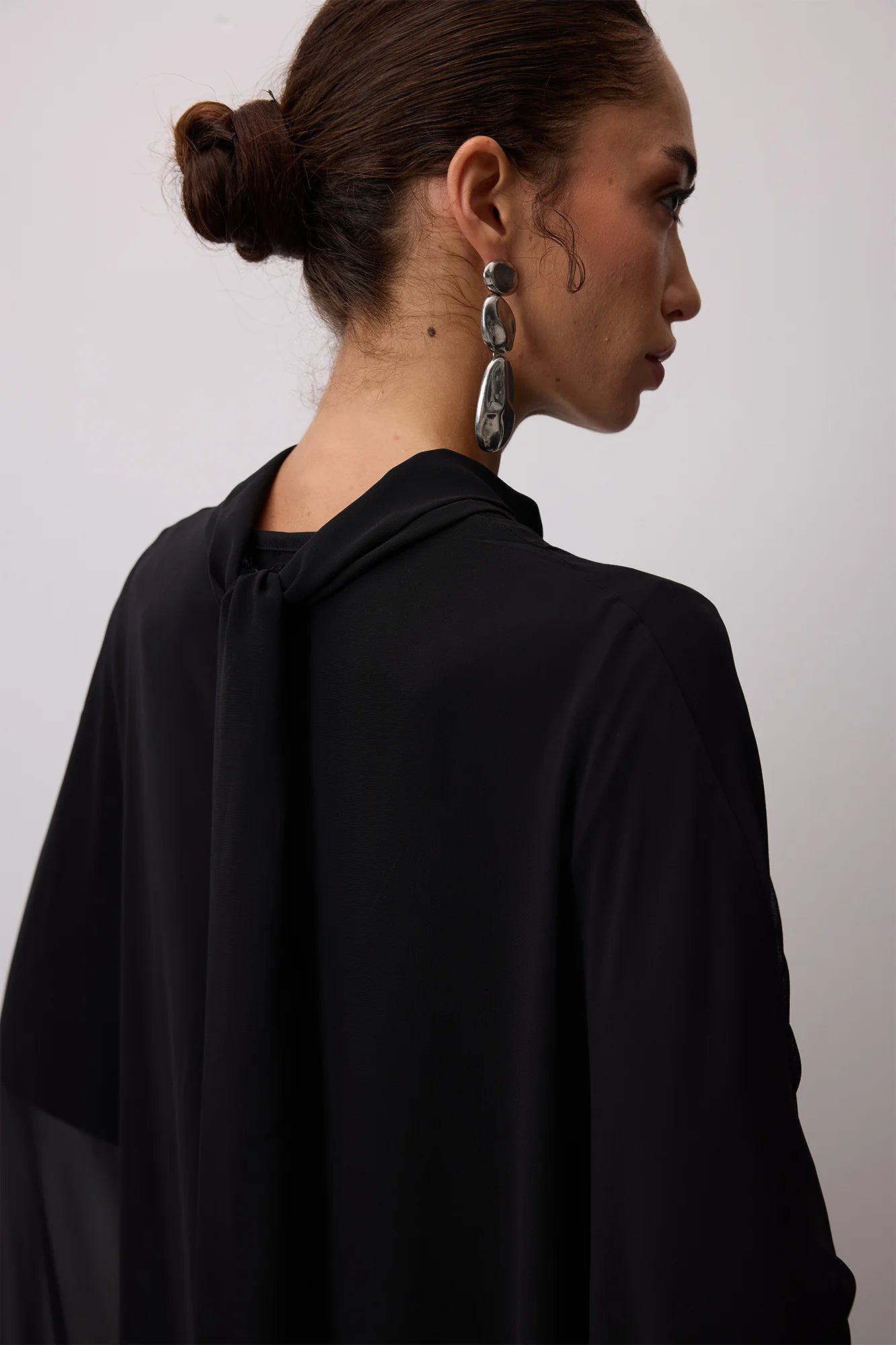 Robe longue mousseline