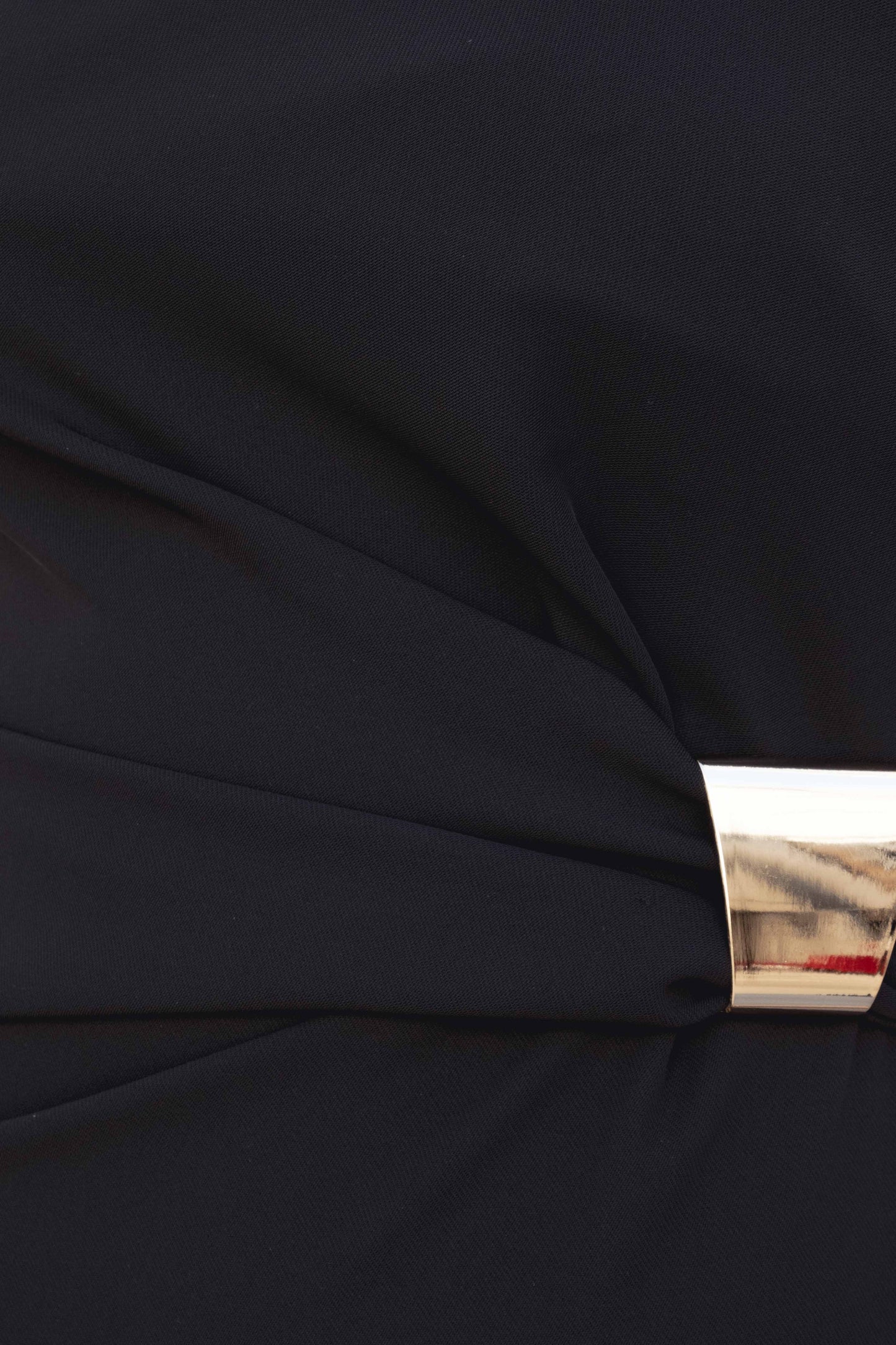 Robe midi applique dorée
