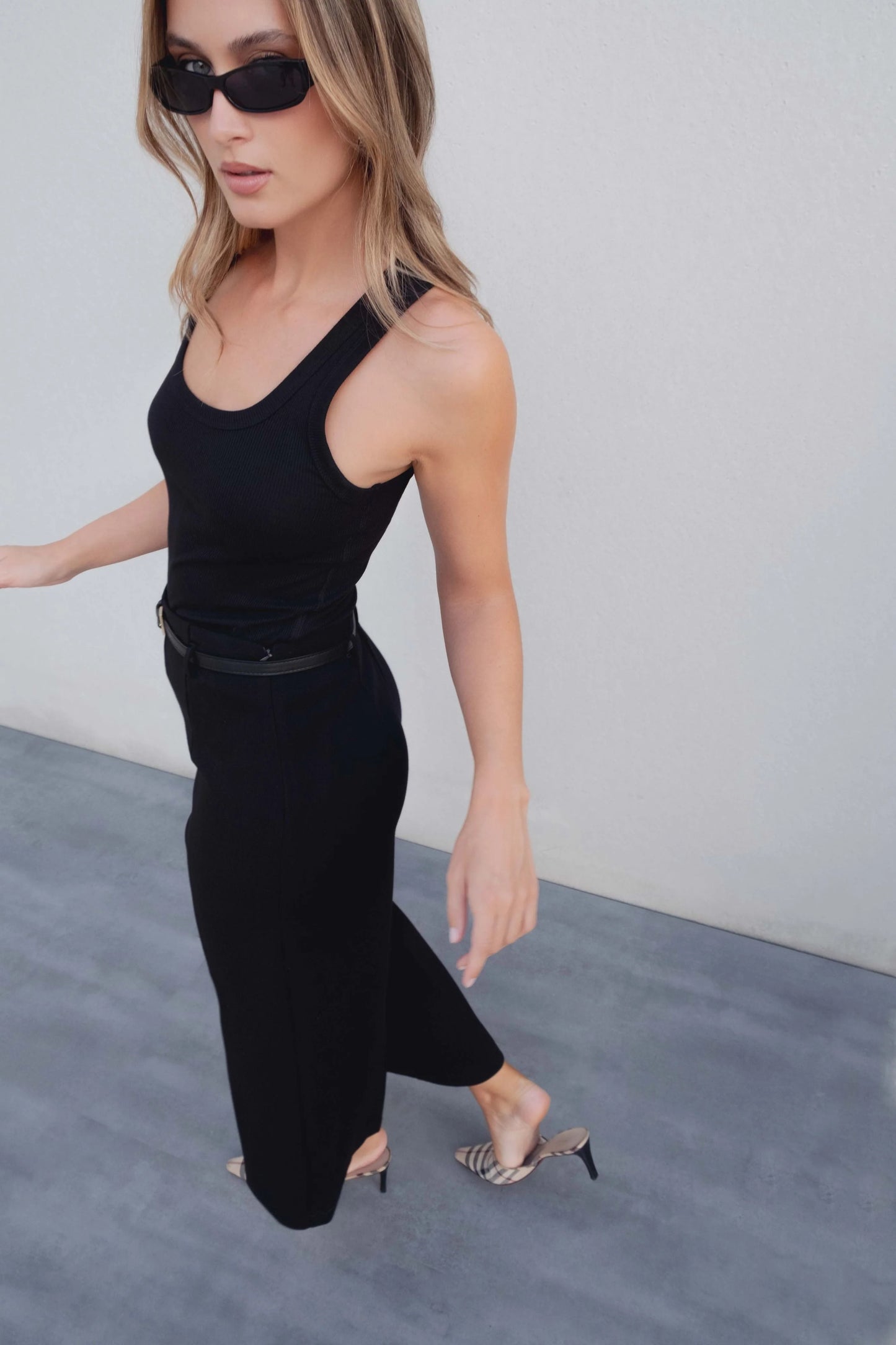 Pantalon avec ceinture