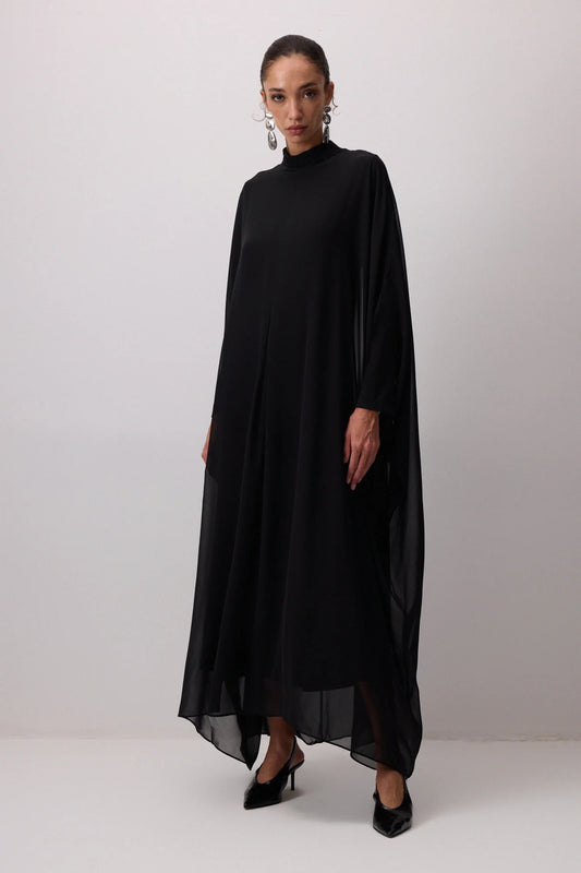 Robe longue mousseline